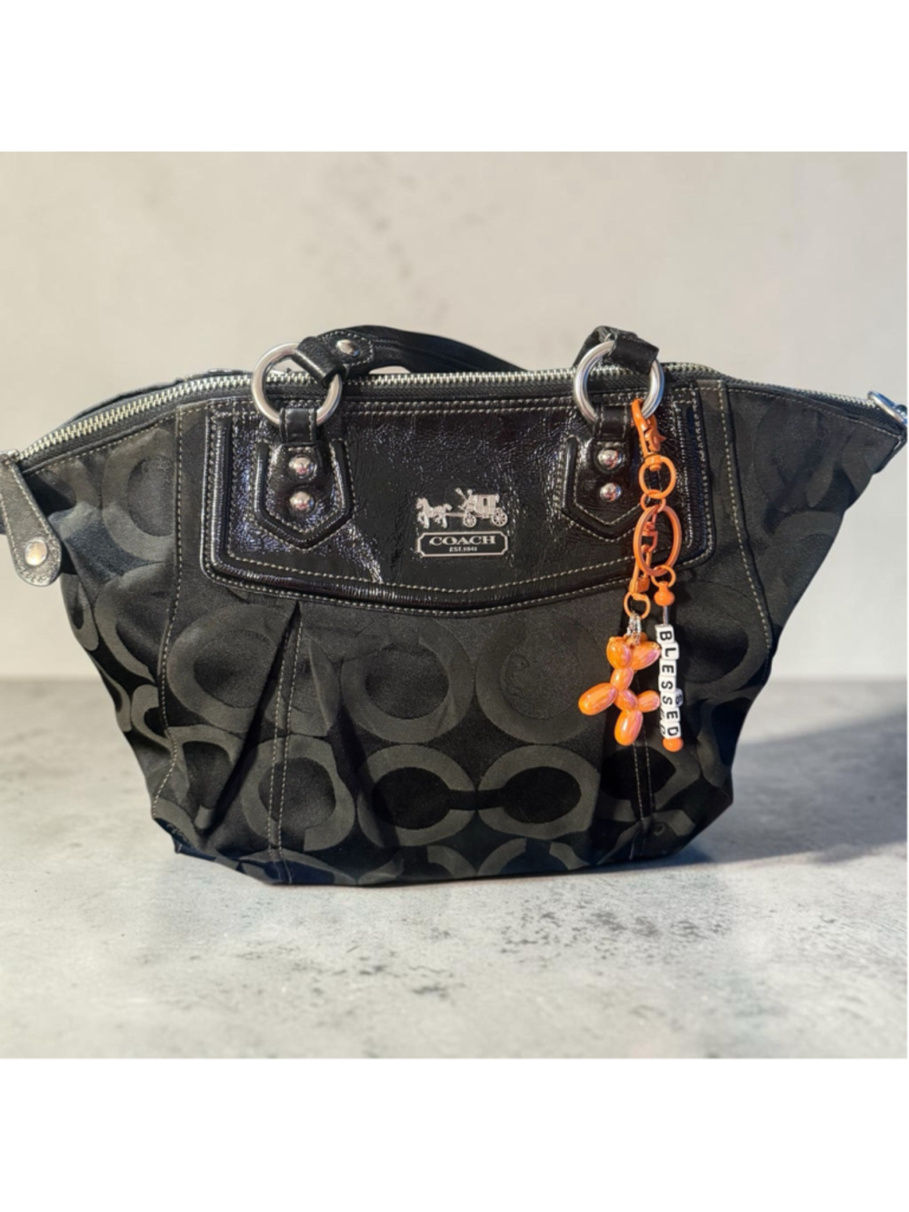 Coach Claire Signature Satchel H0968-14335) Y2K